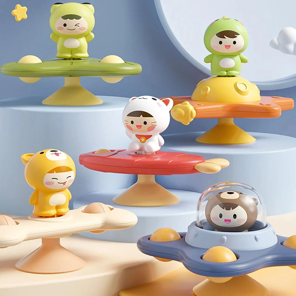 Spinner para ventana — Bebés felices y entretenidos