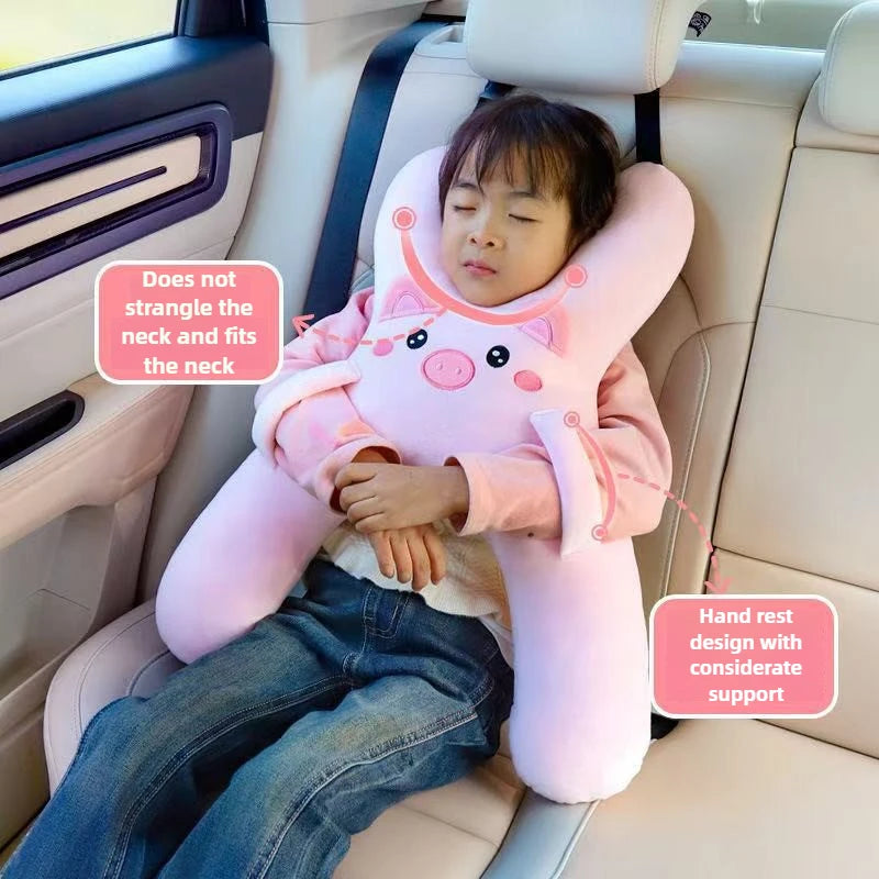 Almohada de viaje para niños  — avión, bus y tren