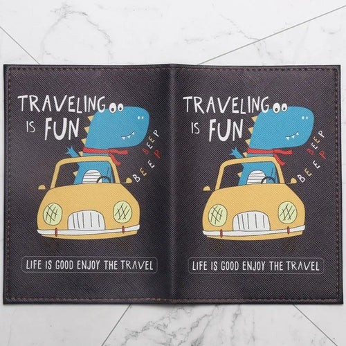Funda de Pasaporte — Cartera de Viaje con Diseños Divertidos