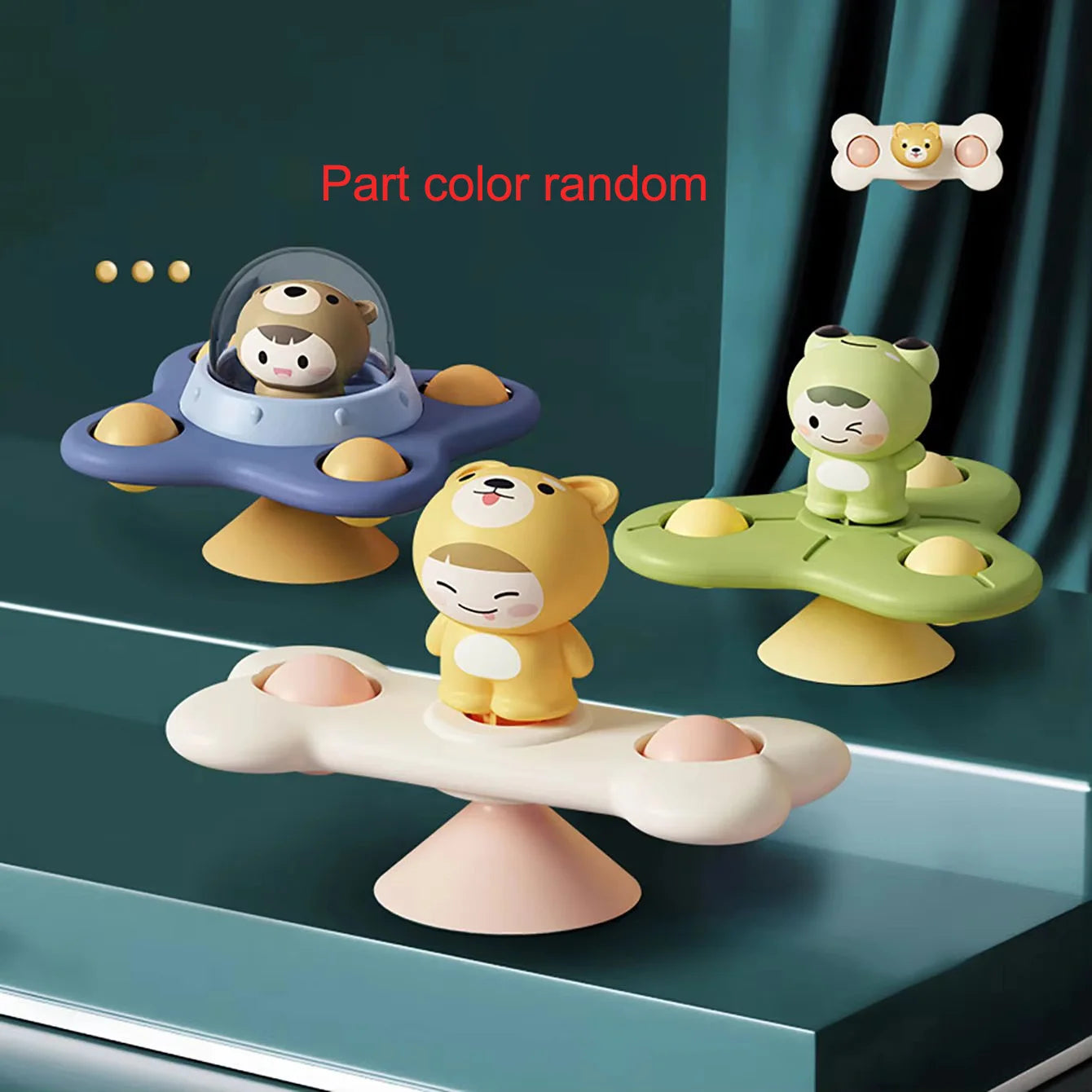 Spinner para ventana — Bebés felices y entretenidos