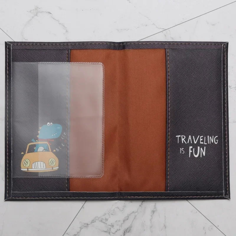 Funda de Pasaporte — Cartera de Viaje con Diseños Divertidos