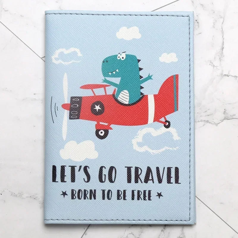Funda de Pasaporte — Cartera de Viaje con Diseños Divertidos