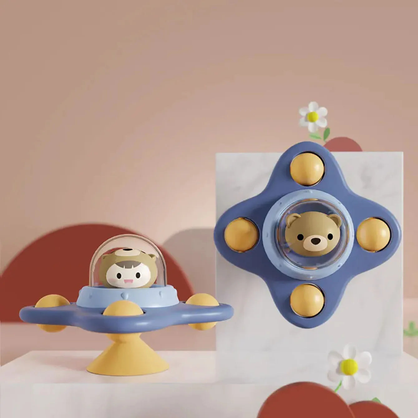 Spinner para ventana — Bebés felices y entretenidos