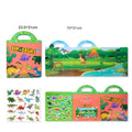 Libro de Pegatinas Reutilizables para Niños — Que no se aburran!