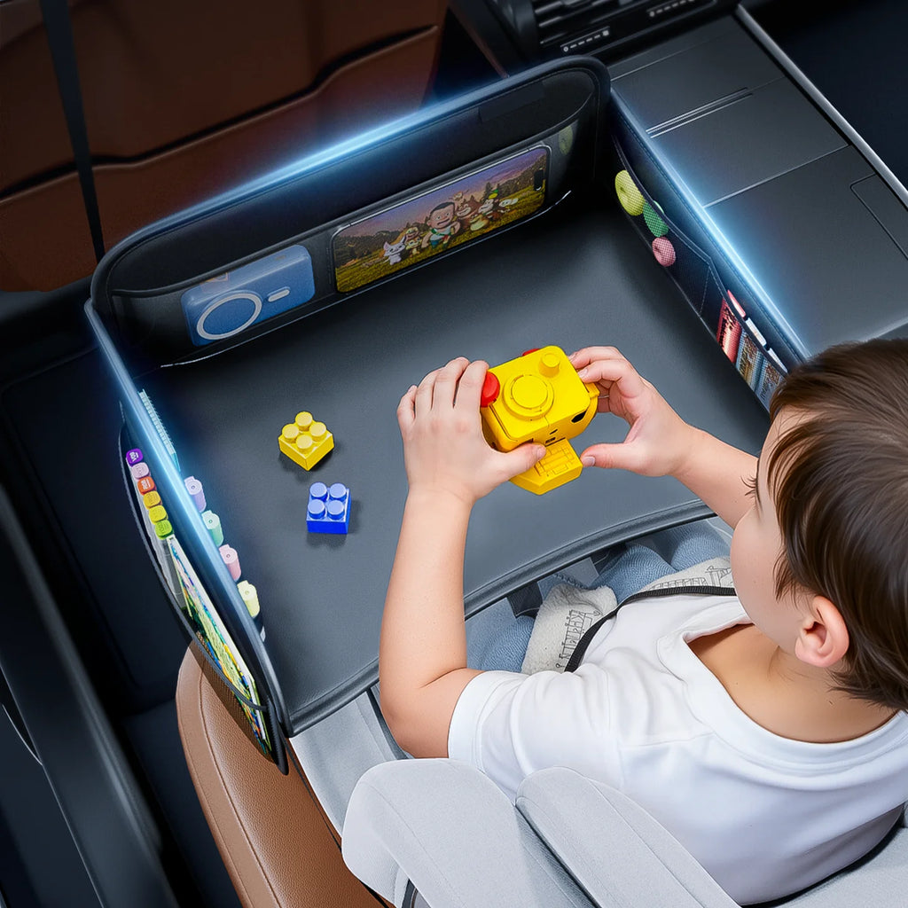 Mesa Bandeja Infantil para Coche – Organizador para Niños en el Asiento Trasero