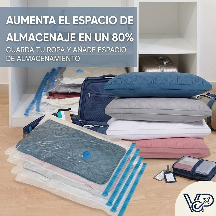 Bolsas de compresión al vacío para maletas